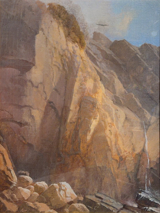 Big Cottonwood Canyon by Albert Bierstadt