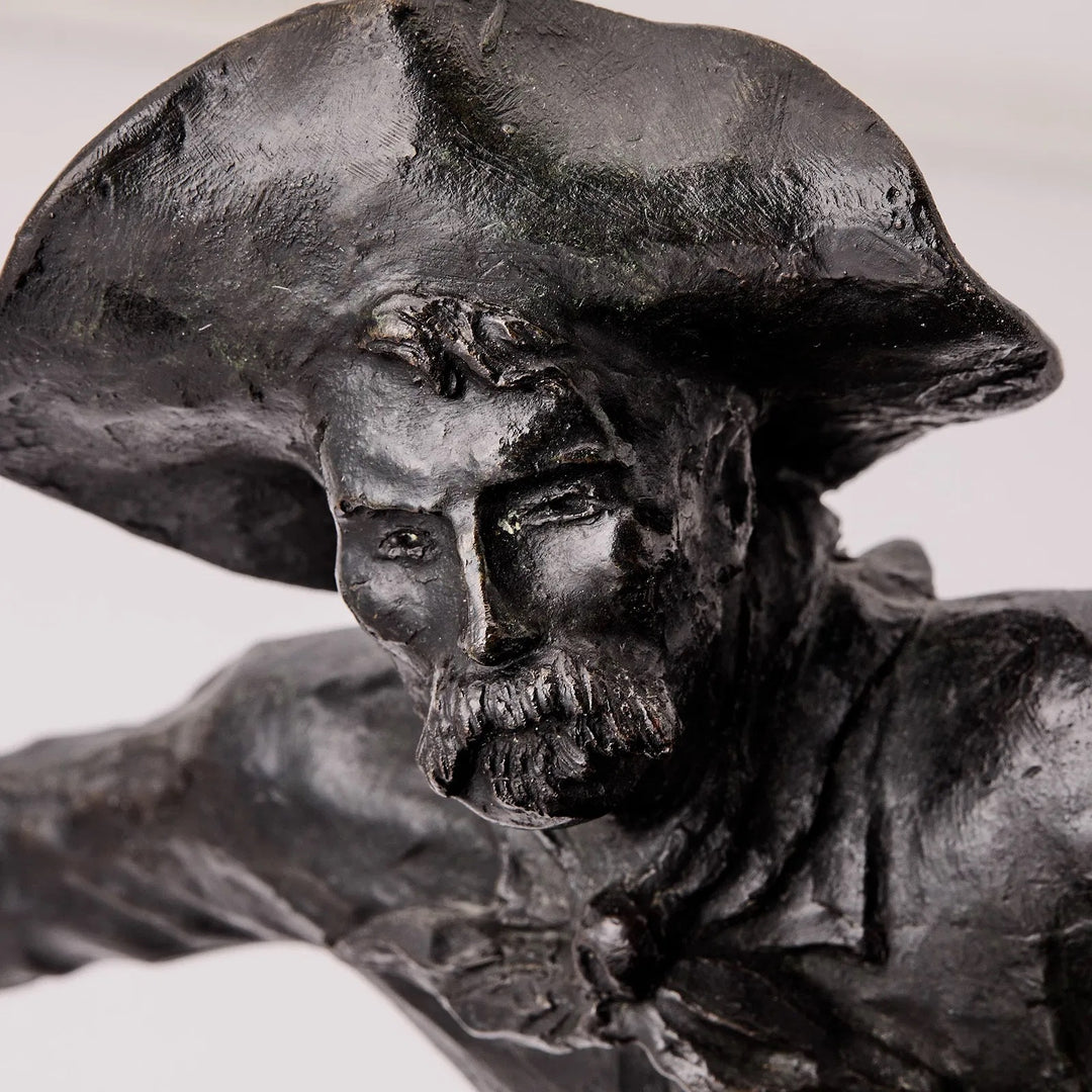 The Bronco Buster by Frederic Remington