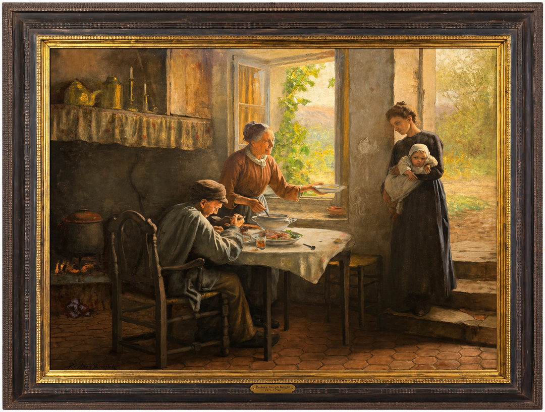 Charité by Daniel Ridgway Knight