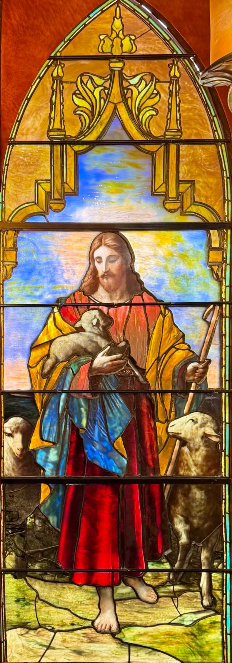 The Good Shepherd by Tiffany Studios