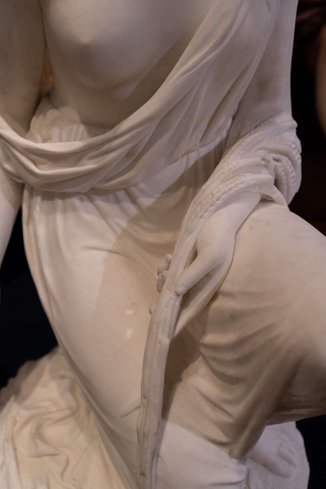 Ruth Gleaning, (Rome, 1860) by Randolph Rogers