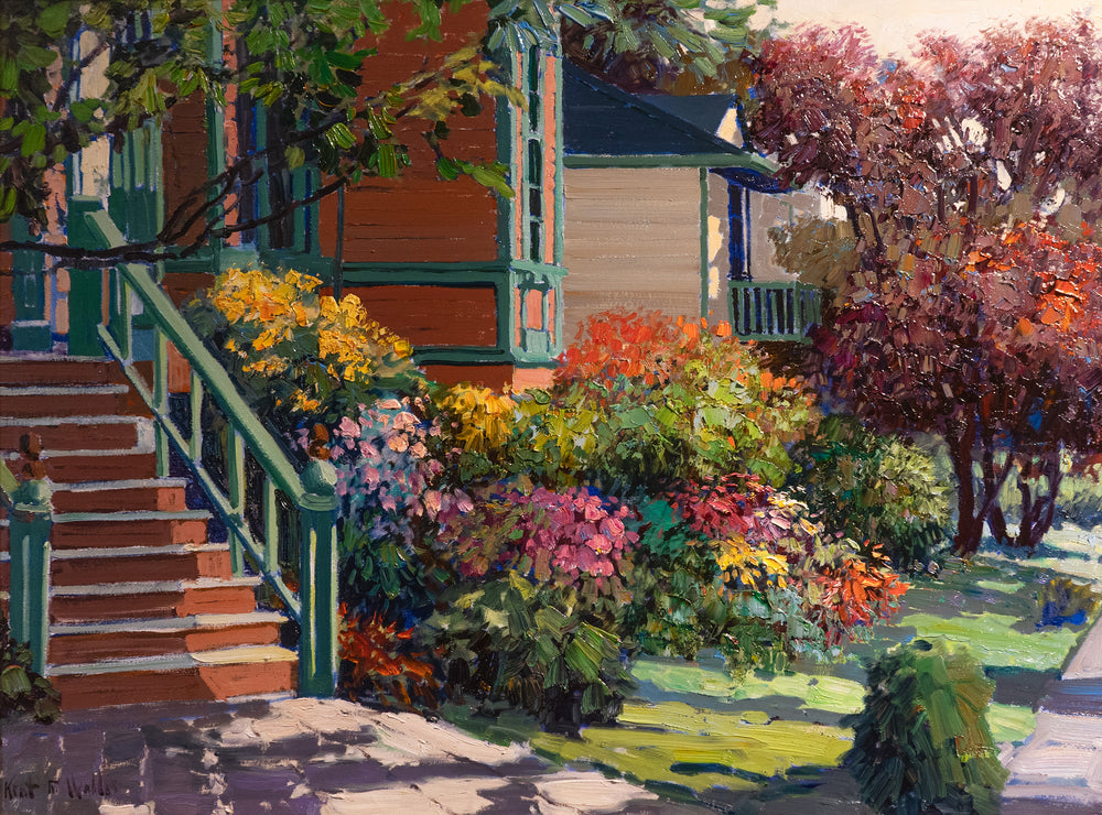 Neighborhood Ablaze by Kent R. Wallis