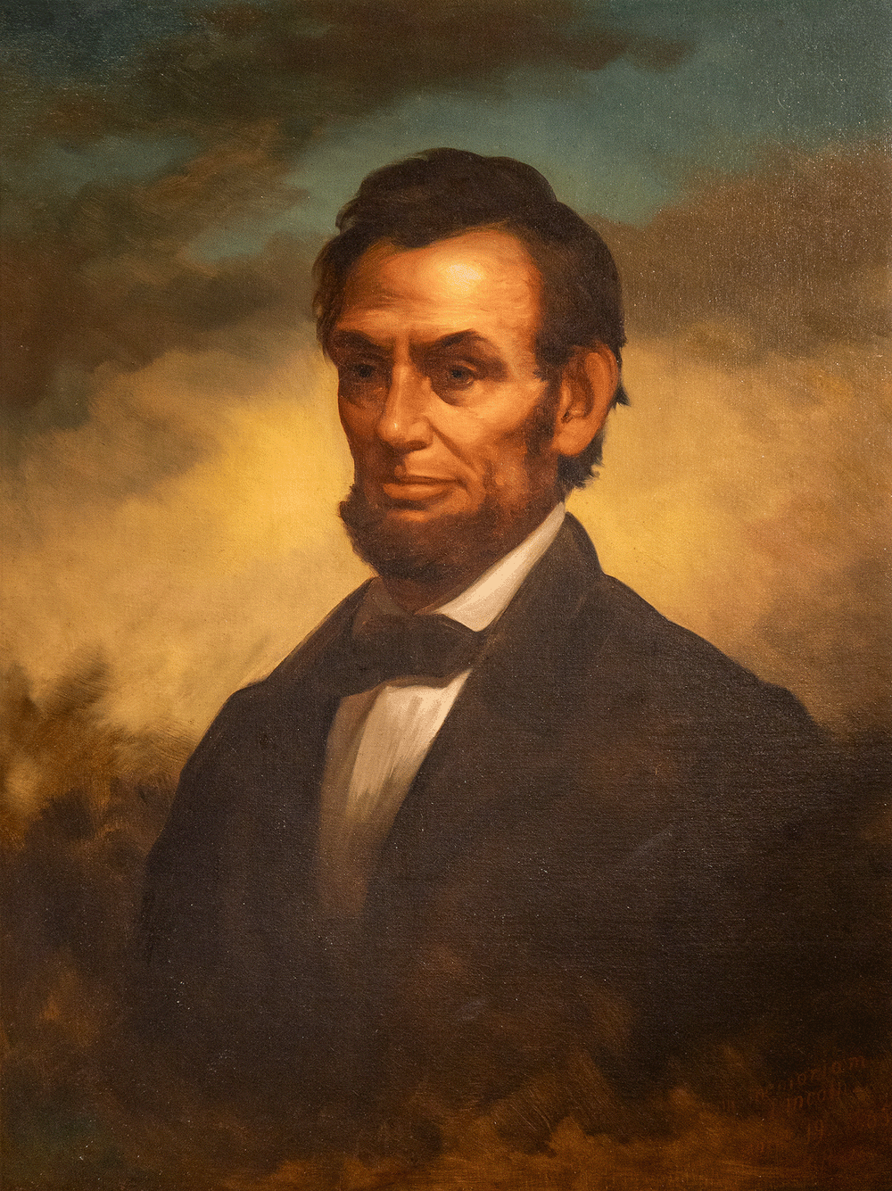 In Memoriam Lincoln (April 19th, 1865) by George Henry Hall (American, 1825-1913)