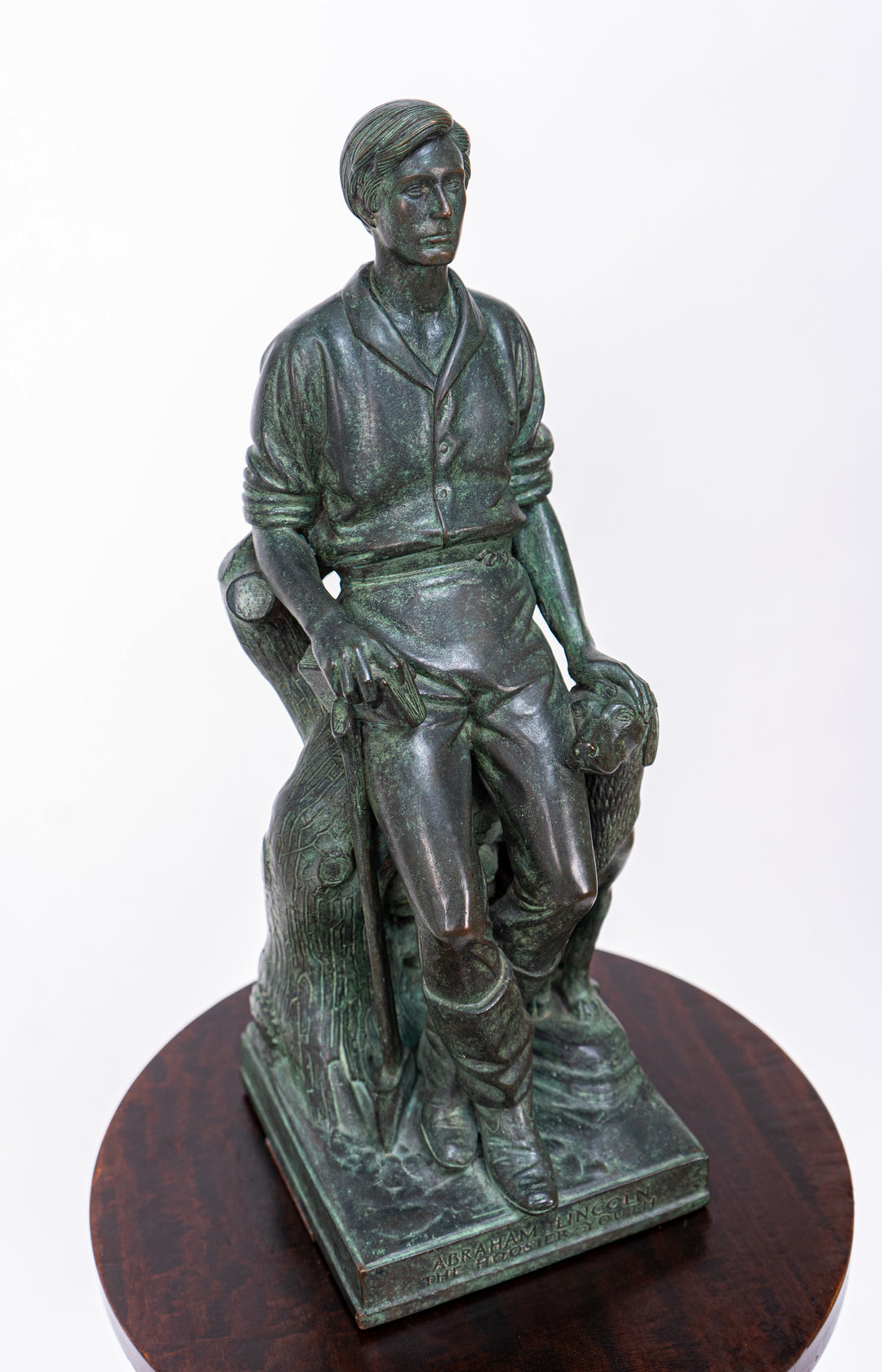 Abraham Lincoln, The Hoosier Youth by Paul Manship