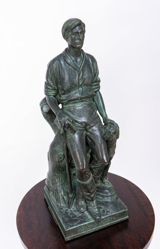 Abraham Lincoln, The Hoosier Youth by Paul Manship