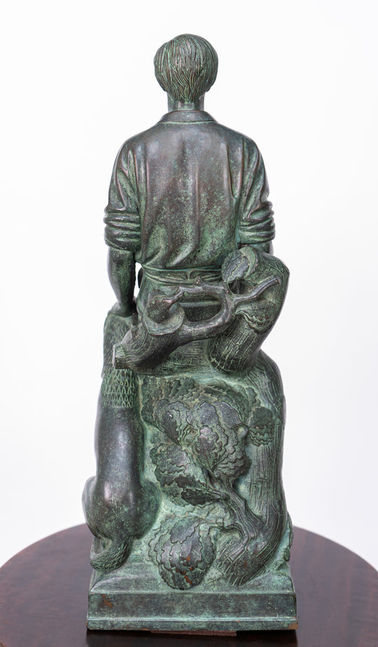 Abraham Lincoln, The Hoosier Youth by Paul Manship