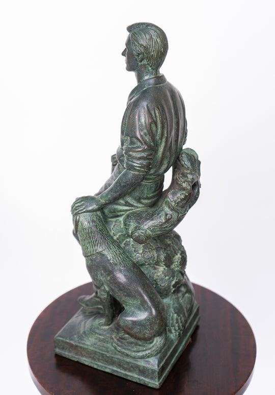 Abraham Lincoln, The Hoosier Youth by Paul Manship