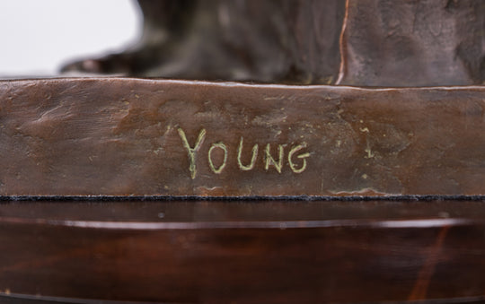 The Stone Mason and The Carpenter by Mahonri Young