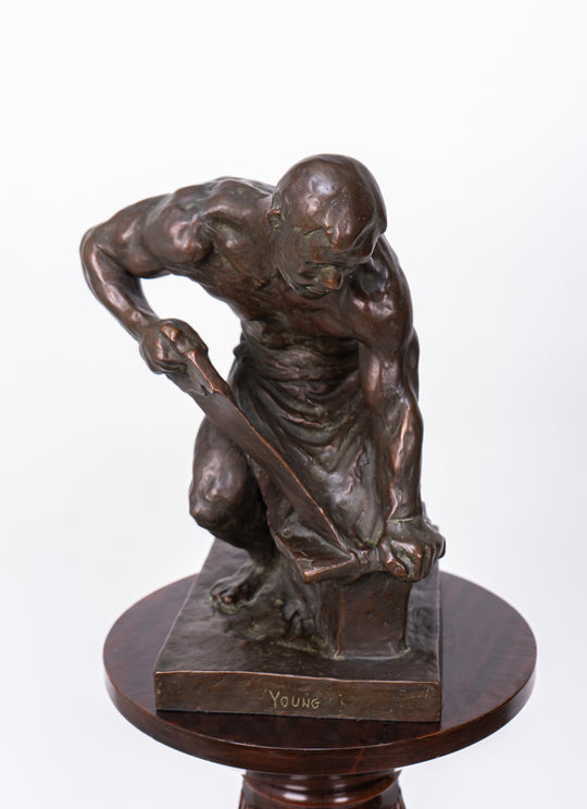 The Stone Mason and The Carpenter by Mahonri Young