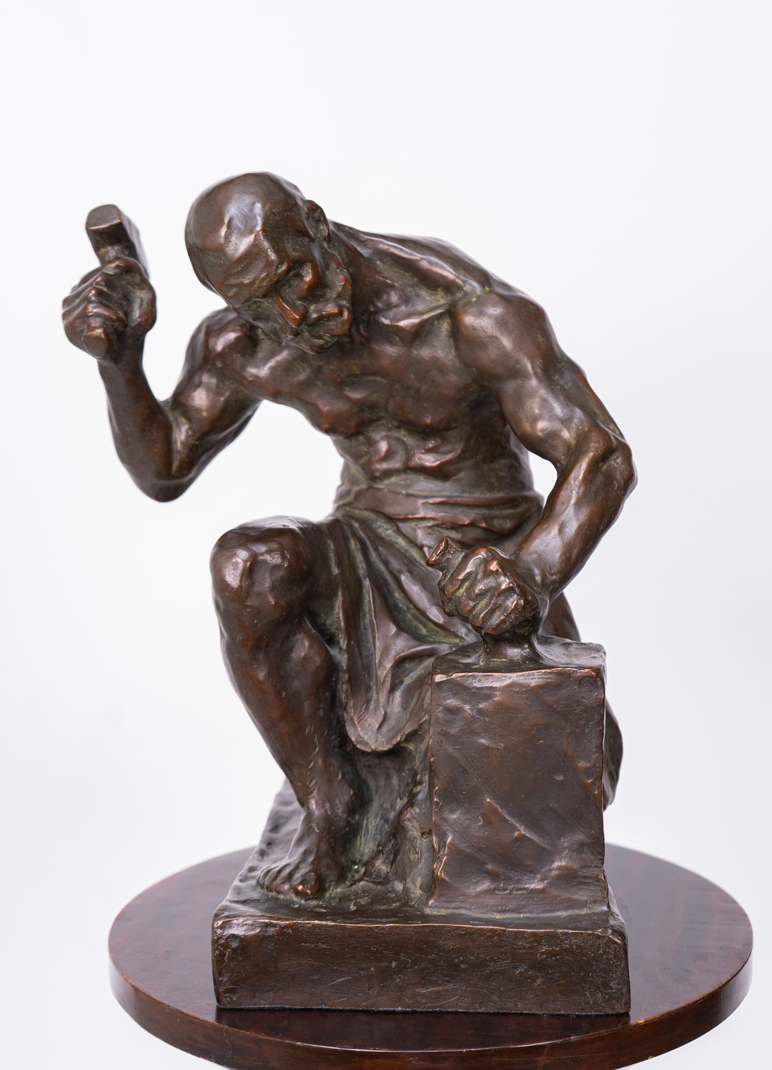 The Stone Mason and The Carpenter by Mahonri Young