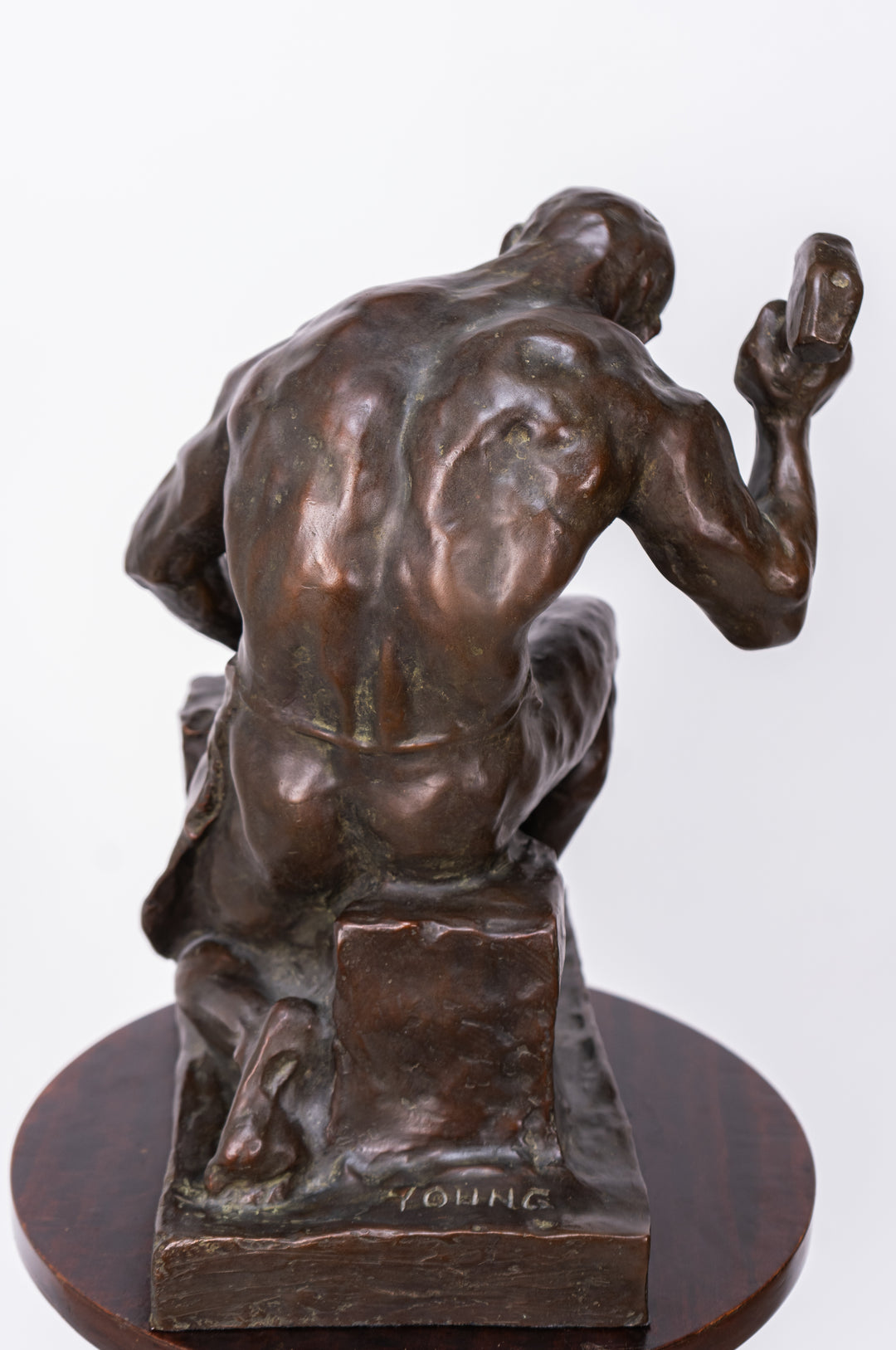 The Stone Mason and The Carpenter by Mahonri Young