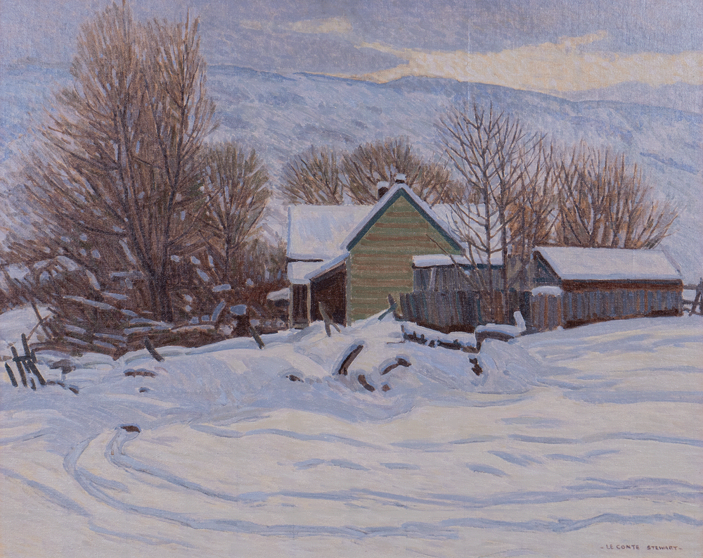 Snowbound by Leconte Stewart