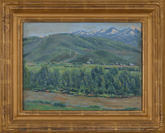 Joseph Anderson Homestead, 1919 by Leconte Stewart