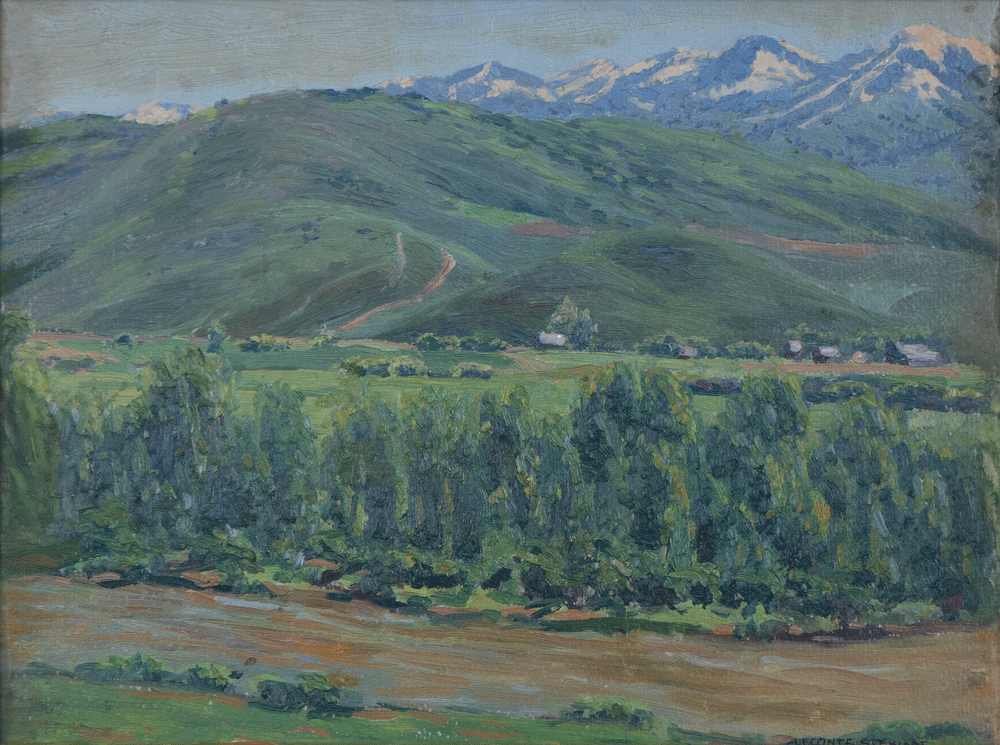 Joseph Anderson Homestead, 1919 by Leconte Stewart