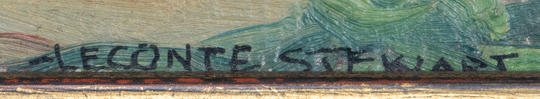 Joseph Anderson Homestead, 1919 by Leconte Stewart