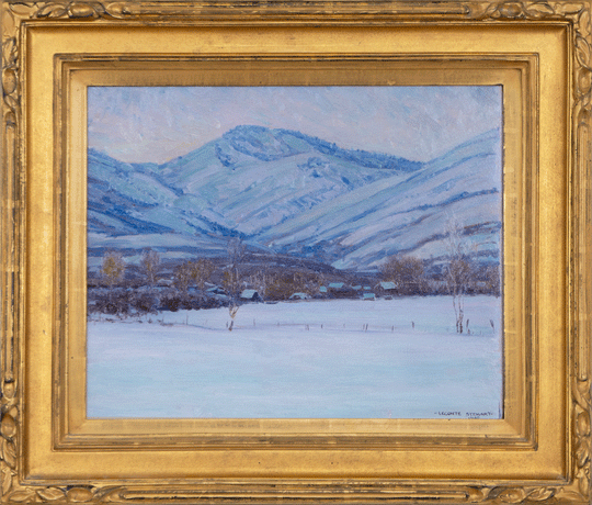 Blue January, 1940 by Leconte Stewart