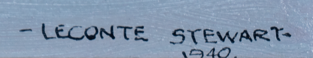 Blue January, 1940 by Leconte Stewart