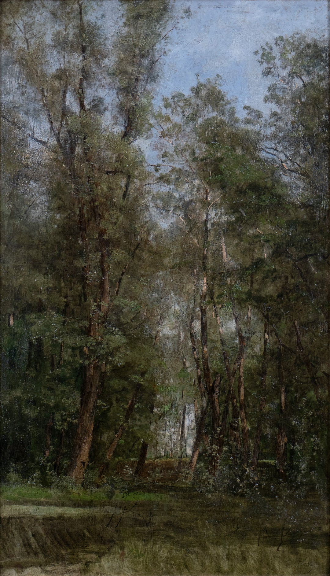 Path in the Woods by Tina Blau