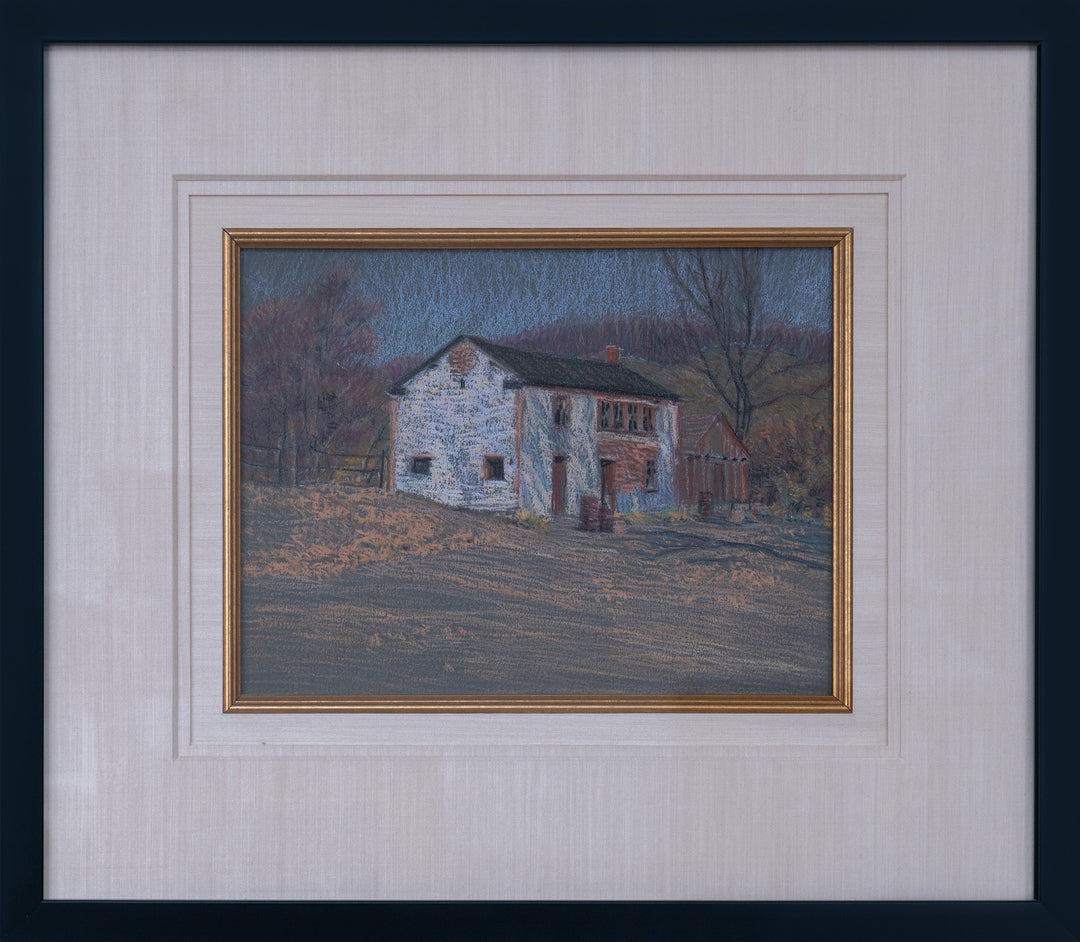 Farmhouse in Autumn by Leconte Stewart