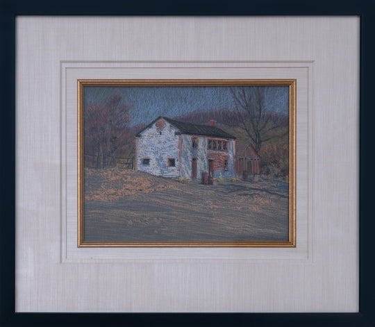 Farmhouse in Autumn by Leconte Stewart