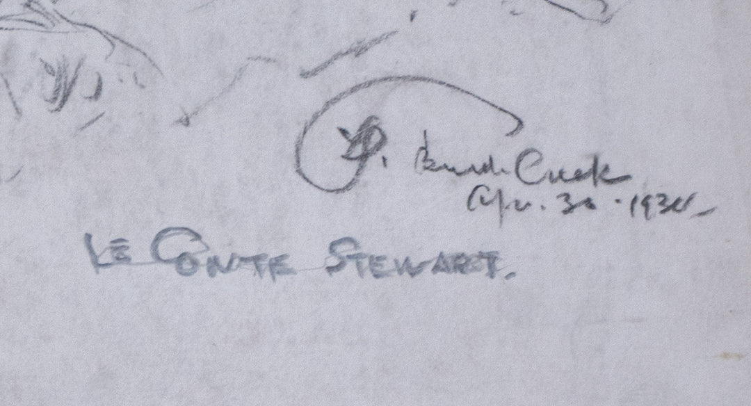 Barn at Burch Creek by Leconte Stewart