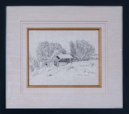 Barn at Burch Creek by Leconte Stewart