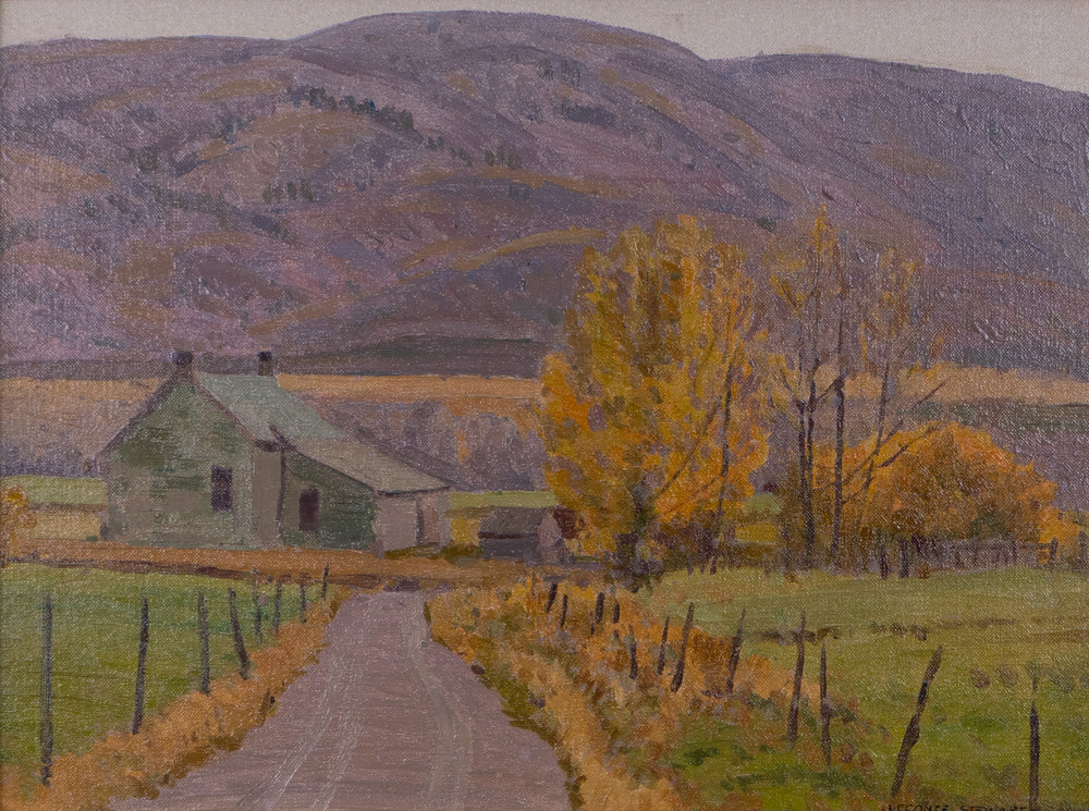 Autumn, Liberty, Utah by Leconte Stewart