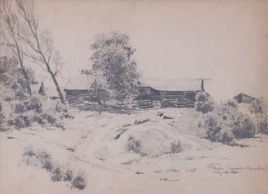 Ogden, Jackson & Canyon Road by Leconte Stewart