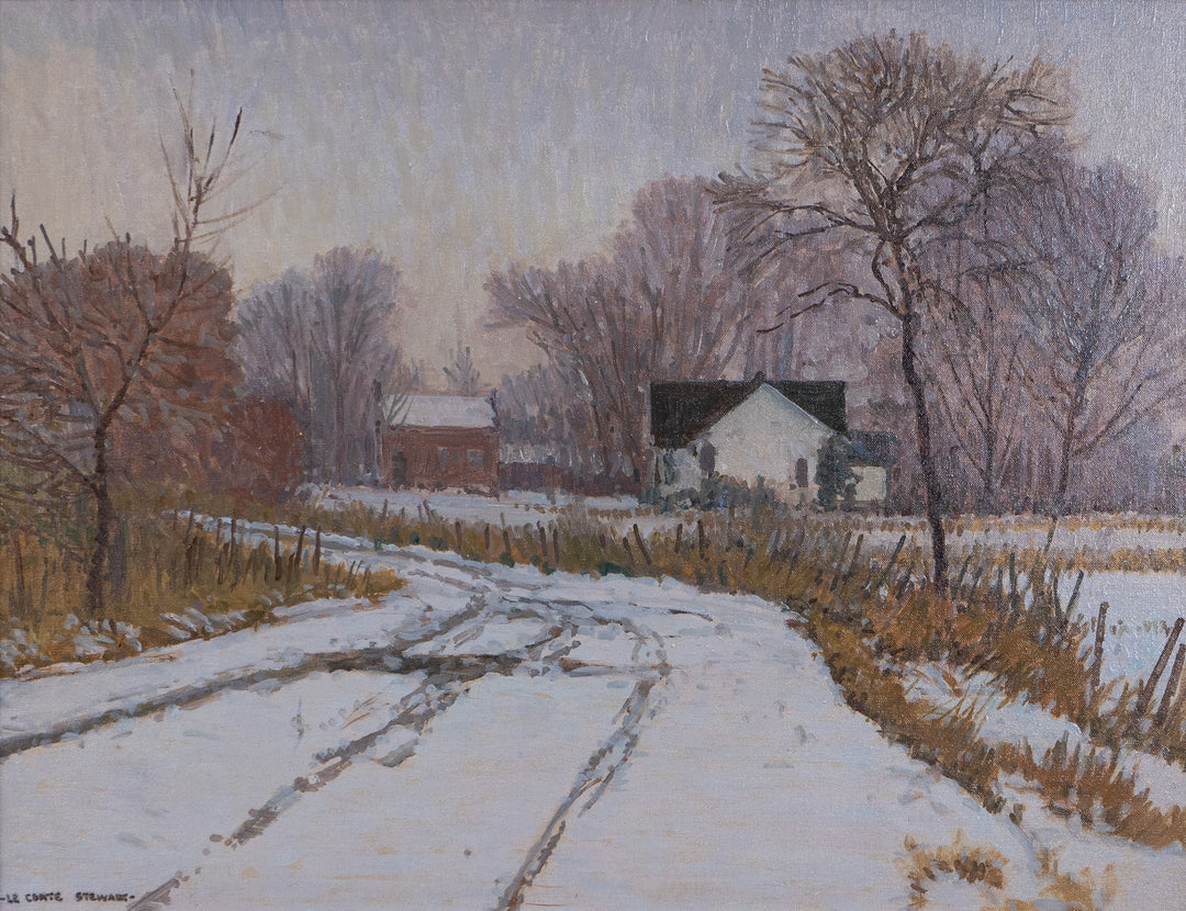 The White House by Leconte Stewart