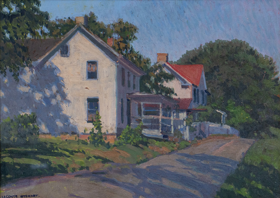 Houses in Sunlight by Leconte Stewart