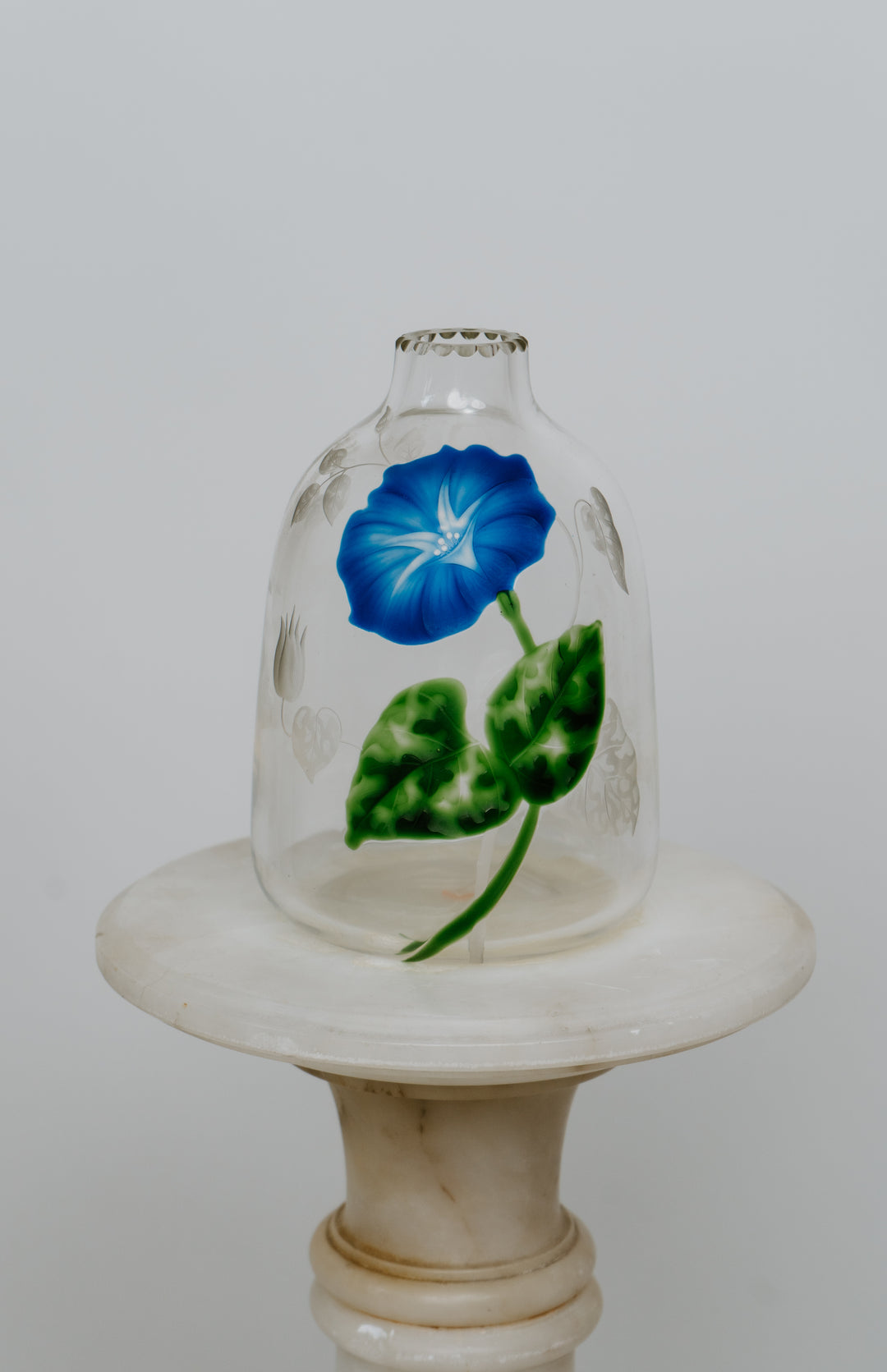 Rare Tiffany Cameo Glass Vase