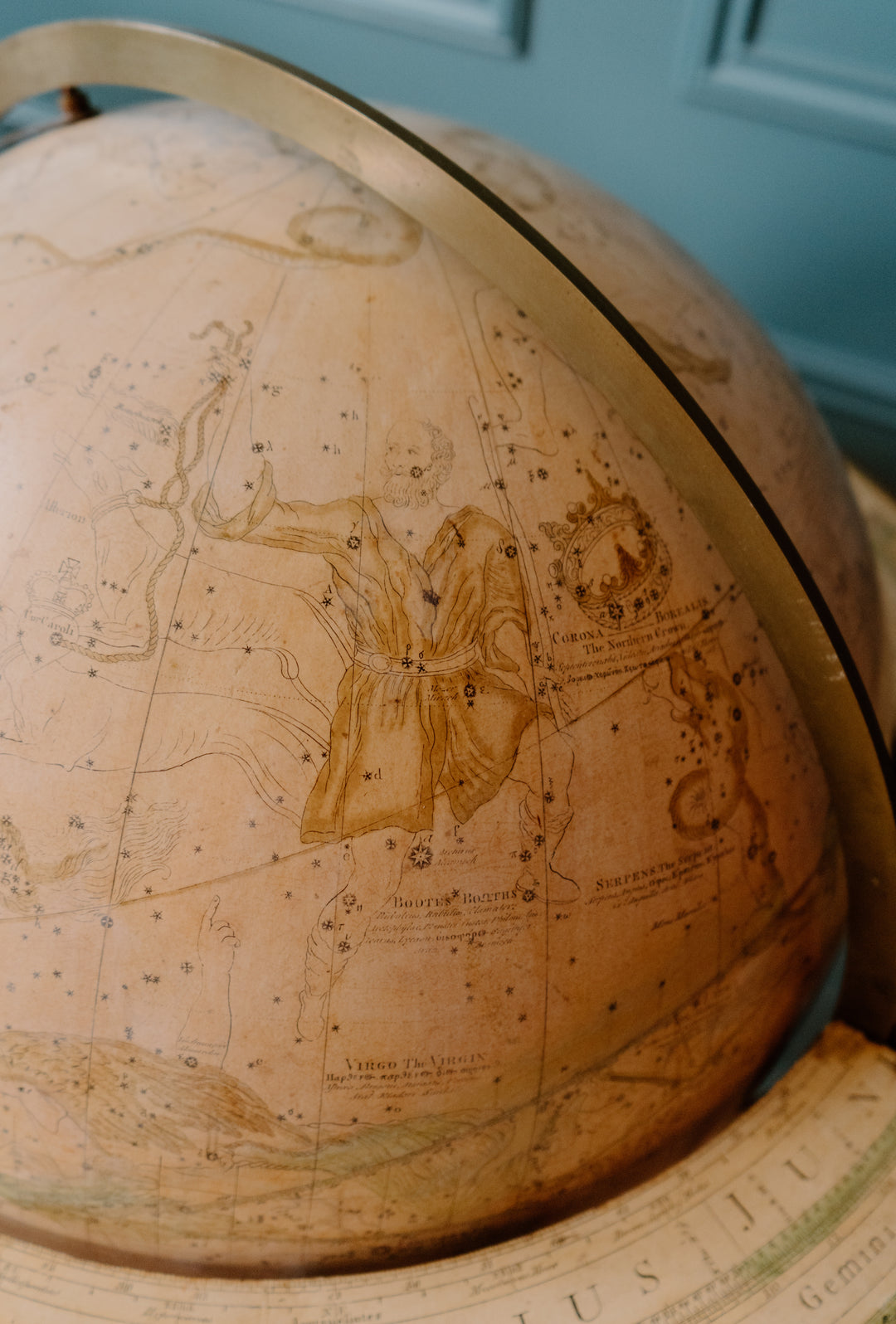 Pair of 19th Century Celestial and Terrestrial Globes