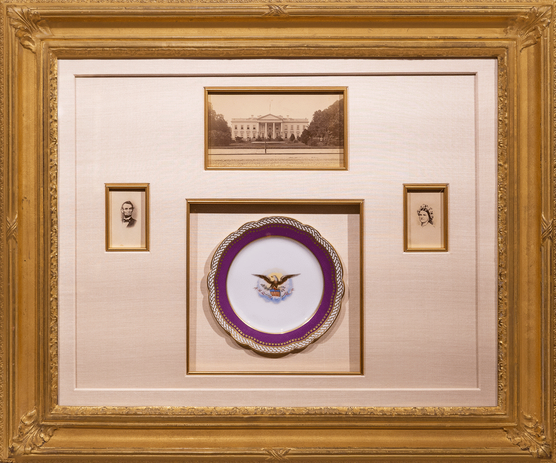 Presidential State Plate from the First White House Thanksgiving Dinner