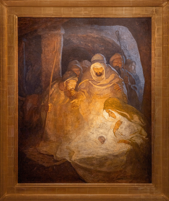 It Was, Then, Not a Dream. This Was a Sign Unto Them. (The Nativity). 1912 by Newell Convers Wyeth (American, 1882-1945)