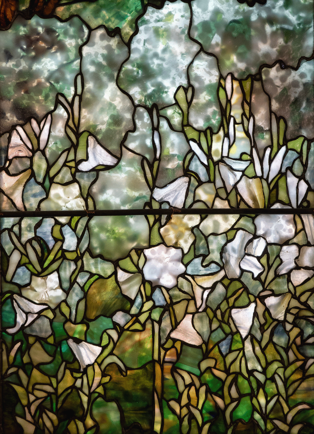 Tiffany Studios Stained Glass Window, Resurrection Angel (1900)