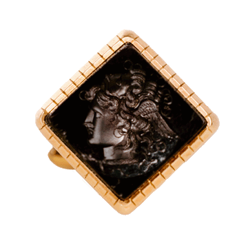 Roman Styled Cameo Ring