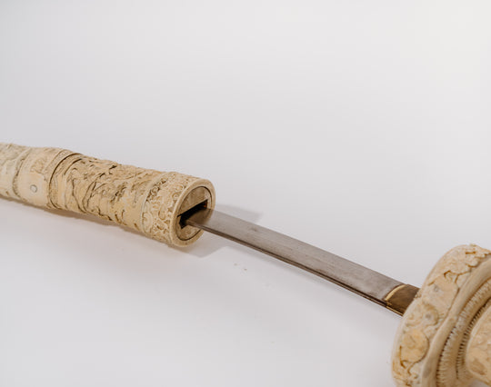 Japanese Carved Sword, Japan (Meiji, 1603–1868)