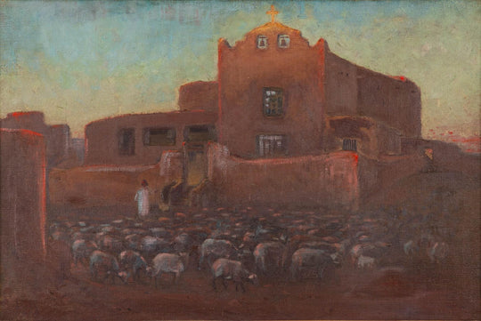 Sunset at Laguna by Edgar Keller