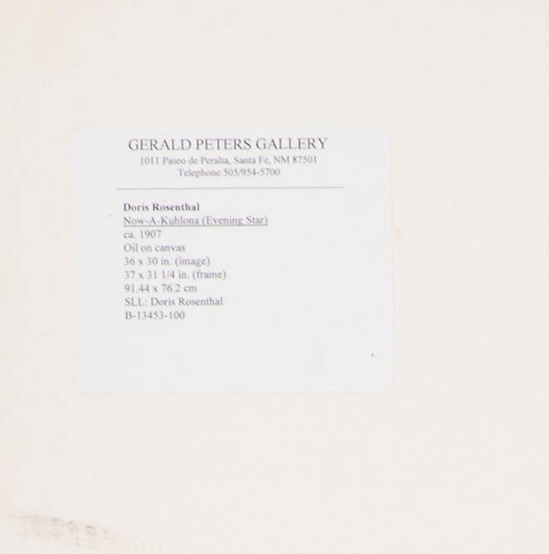 Now-A-Kuhlona (Evening Star) by Doris Rosenthal