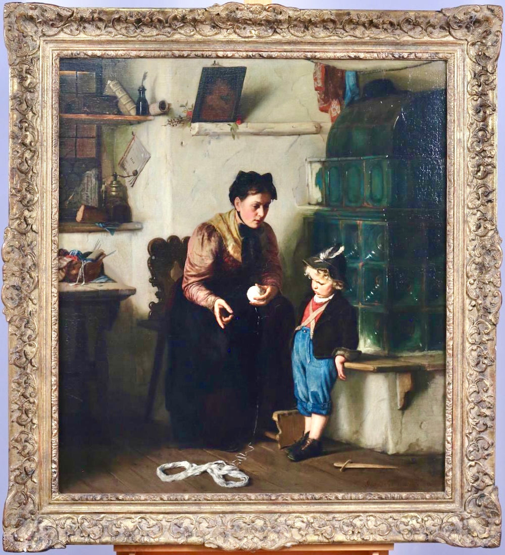 The Reprimand by Gustav Igler