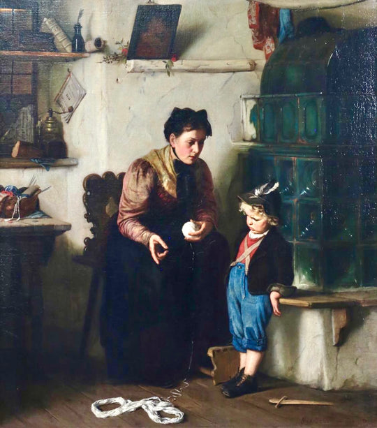 The Reprimand by Gustav Igler