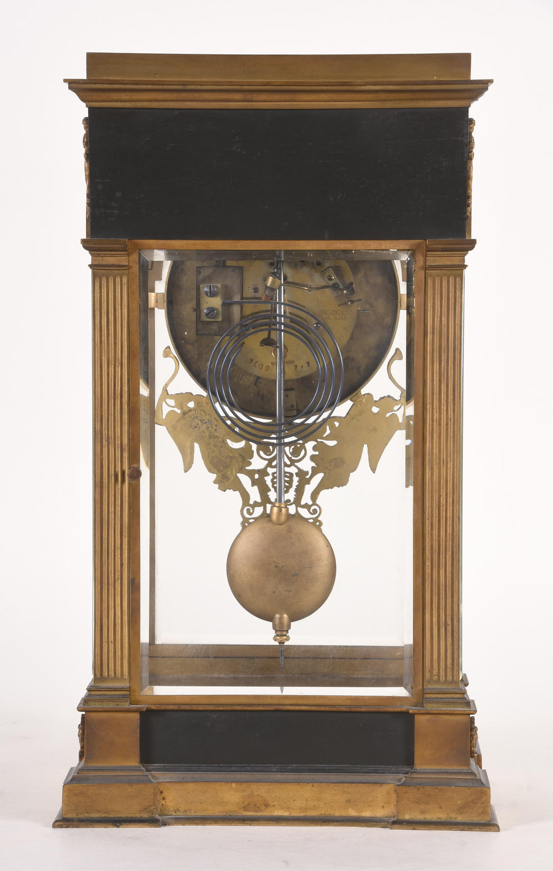 French Empire Revival Mantel Clock