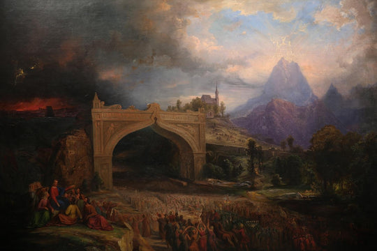 Strait and Narrow Way by John Martin (1789–1854)