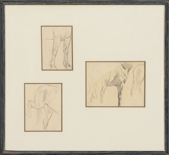 Horse Studies by Maynard Dixon