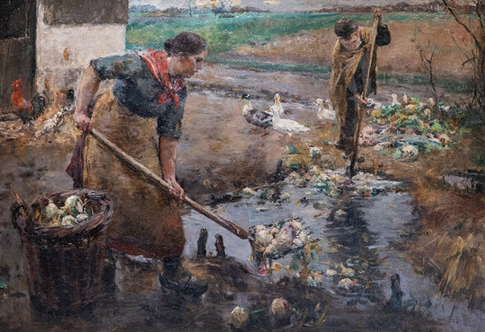 The Turnip Washer by Évariste Carpentier