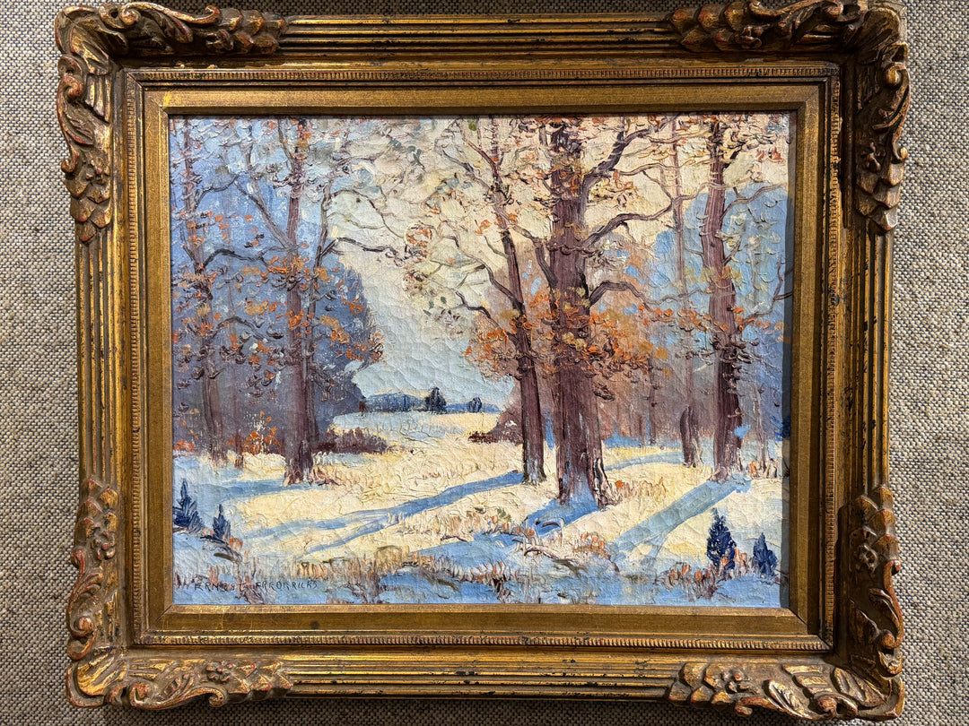 Winter at Palos Hills, Chicago by Ernest T. Fredericks
