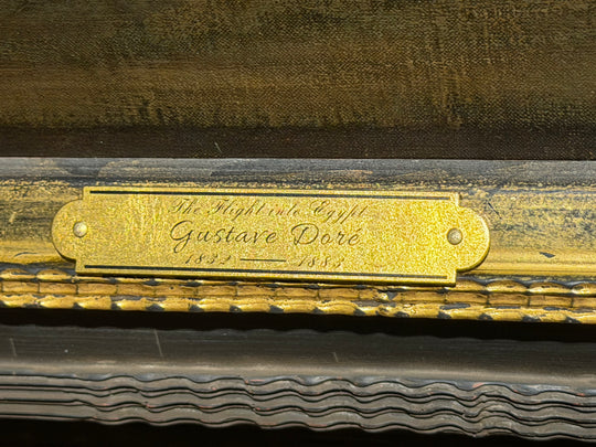 Flight into Egypt by Gustave Doré