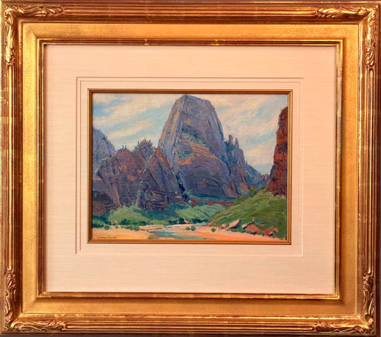 Gobernador, Zion Canyon by LeConte Stewart