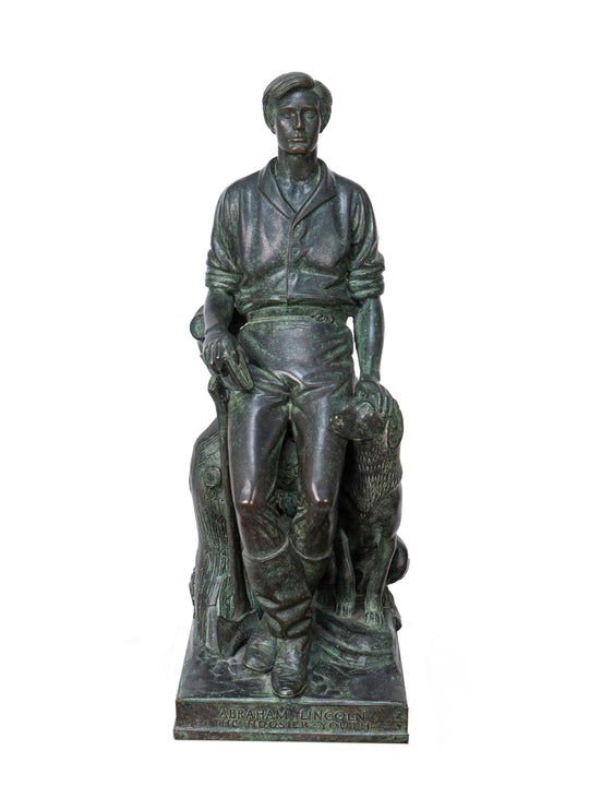 Abraham Lincoln, The Hoosier Youth by Paul Manship