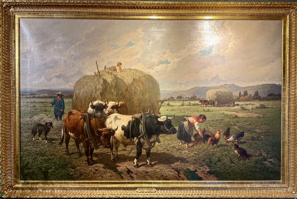 Hay Season by Louis Robbe